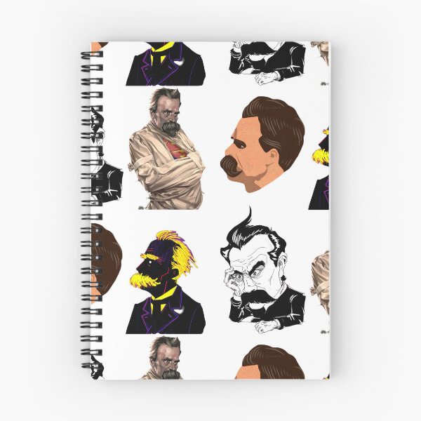 Item preview, sticker pack  Friedrich Nietzsche  designed and sold by deztees.