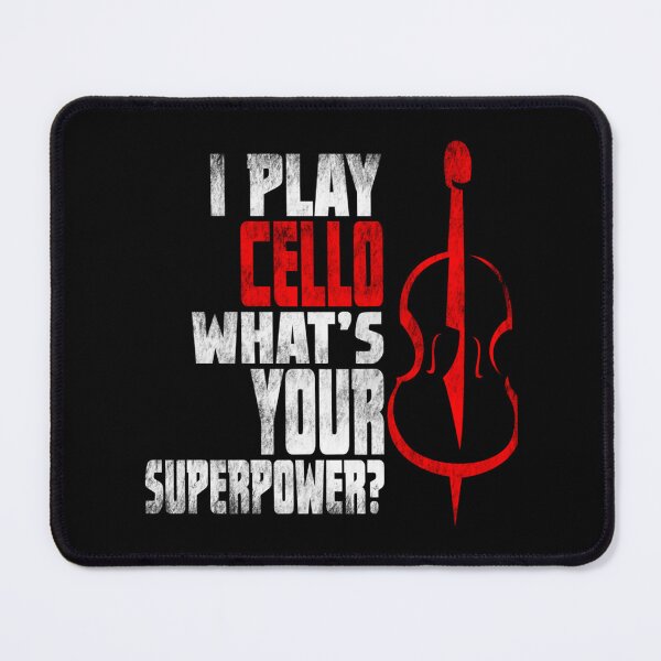 Item preview, Cello Player Gift Funny Tee Shirt Cello Superpower Essential T-Shirt designed and sold by caraaliciafn.