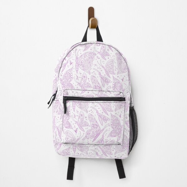 Item preview, Paisley butterflies white-pink designed and sold by kobyakov.