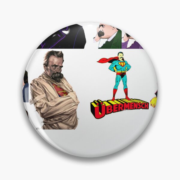 Item preview, Friedrich Nietzsche sticker pack designed and sold by deztees.