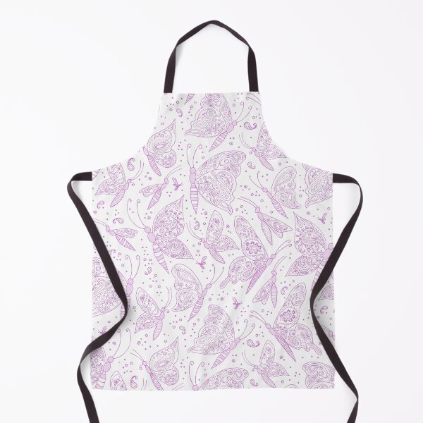 Item preview, Paisley butterflies white-pink designed and sold by kobyakov.