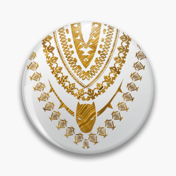 Item preview, DASHIKI WAKANDAN  GOLD  designed and sold by lushkingdom.