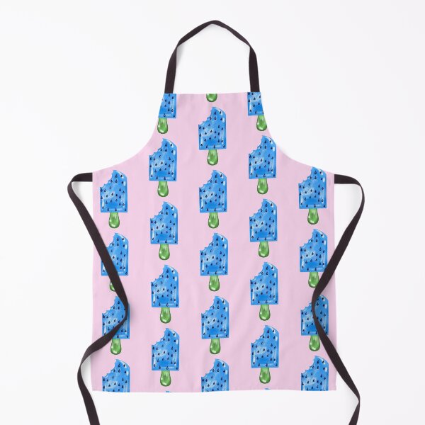 Item preview, Blue Watermelon Popsicle With Pink Background designed and sold by missmann.