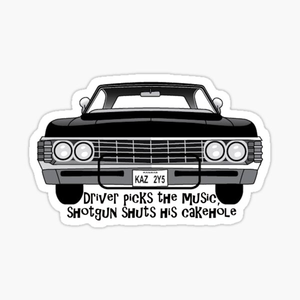 Driver Picks The Music.... Sticker