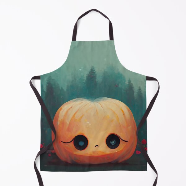 Aperçu de l'œuvre Citrouille d'Halloween bébé mignon Kawaii créée et vendue par MythicPrompts.