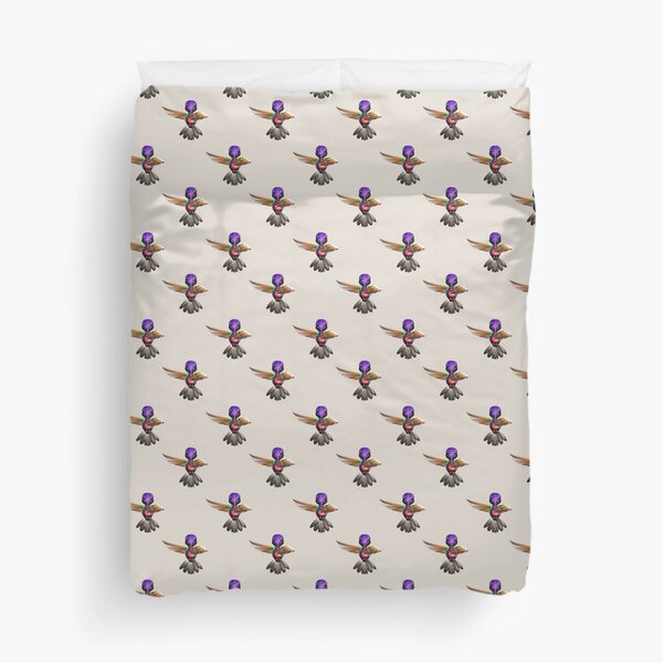 Velvet-Purple Coronet Hummingbird Version 002 Duvet Cover
