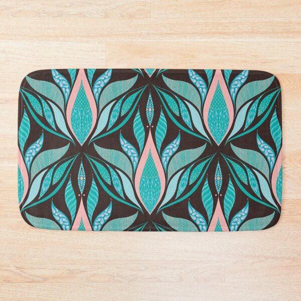 Item preview, Pink lotus seamless pattern designed and sold by Anakathrin.