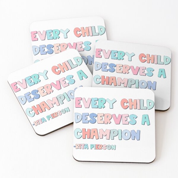 Item preview, Every Child Deserves A Champion designed and sold by cohnrm.