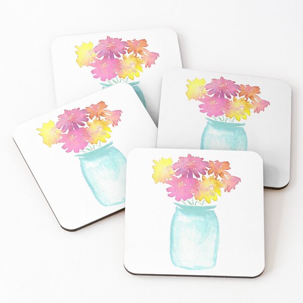 Item preview, Blue Vase Full of Flowers designed and sold by Selena Autry.