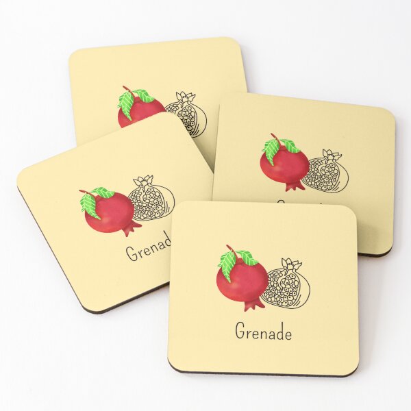 Item preview, pomegranates designed and sold by OneVibes.