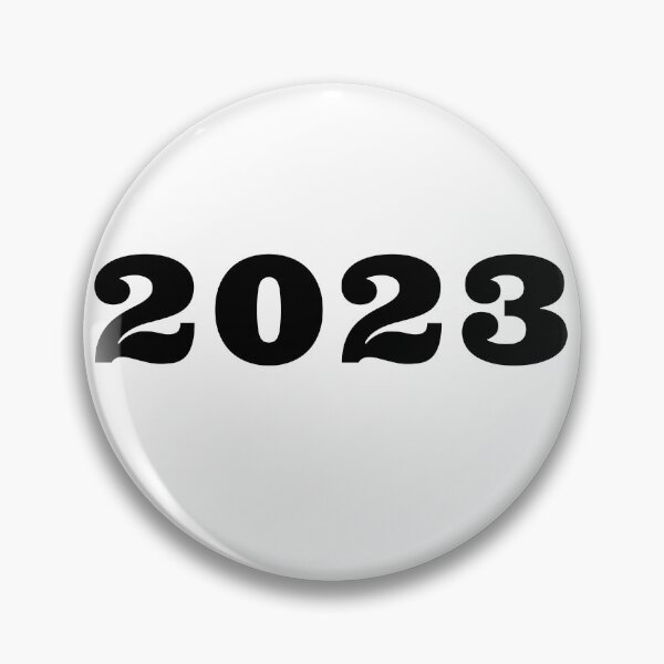Item preview, 2023. Simple Typography Black 2023 design. designed and sold by That Cheeky Tee.