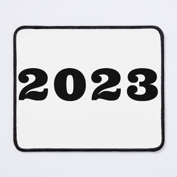 Item preview, 2023. Simple Typography Black 2023 design. designed and sold by That Cheeky Tee.