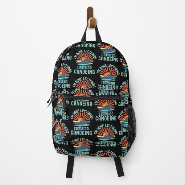 Item preview, I'm Done Lecturing Let's Go Canoeing - Canoeing Teacher, Professor Canoeing, Teacher Retirement, Educator Canoeing, Retired Teacher, Professor Emeritus, Teacher Canoeing designed and sold by jadedscientist.