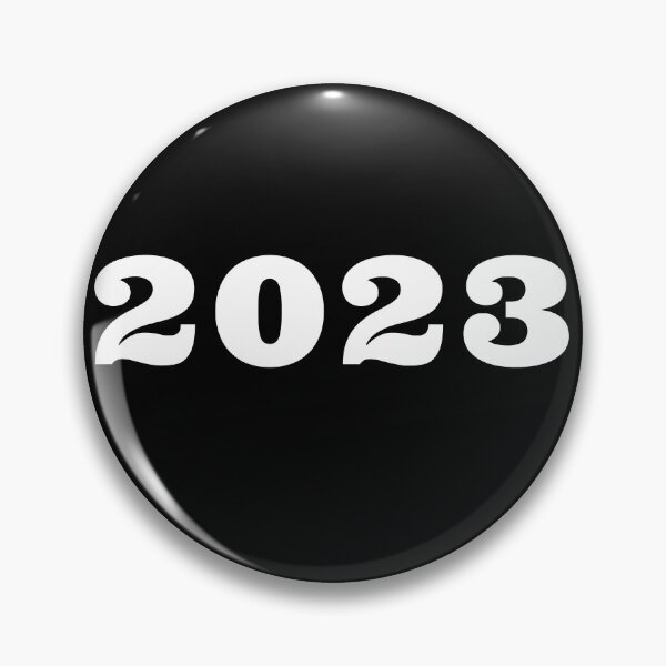 Item preview, 2023. Simple Typography Black 2023 design. designed and sold by That Cheeky Tee.