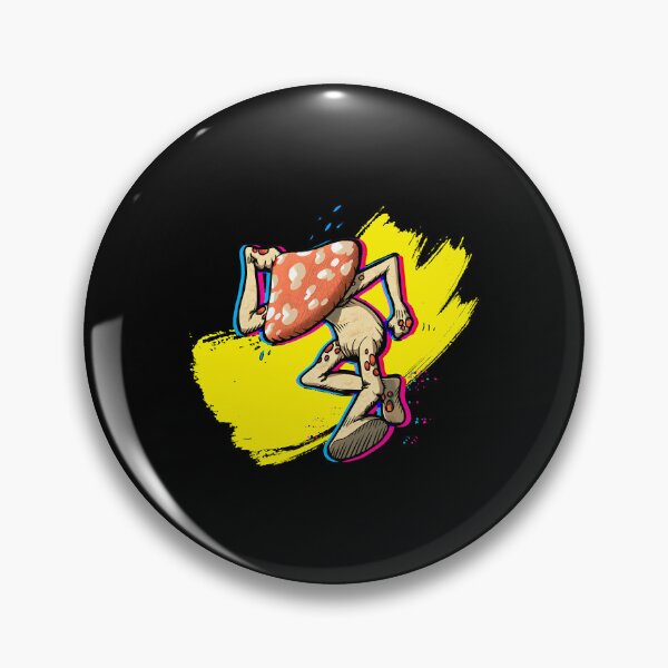 Item preview, Mosh Pit Mushroom (cmyk)  designed and sold by DavidRoss21274.