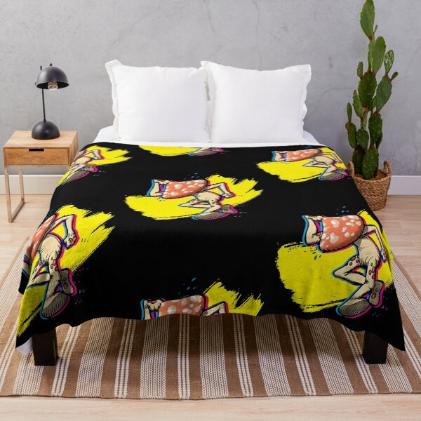 Item preview, Mosh Pit Mushroom (cmyk) designed and sold by DavidRoss21274.