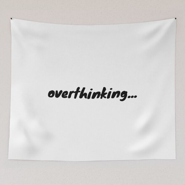 Item preview, I am currently overthinking... designed and sold by Therapy by Sen.