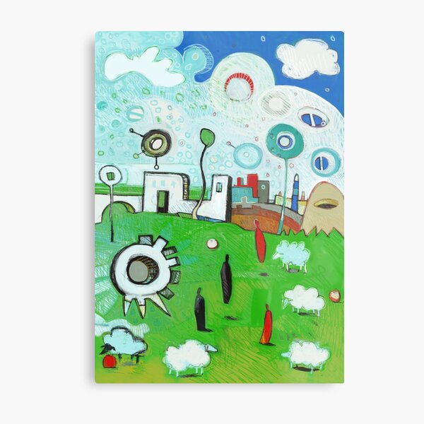 Ewe Croquet? Metal Print