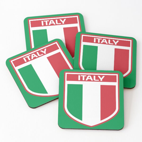 Item preview, Italy Flag Badge designed and sold by Cestus.