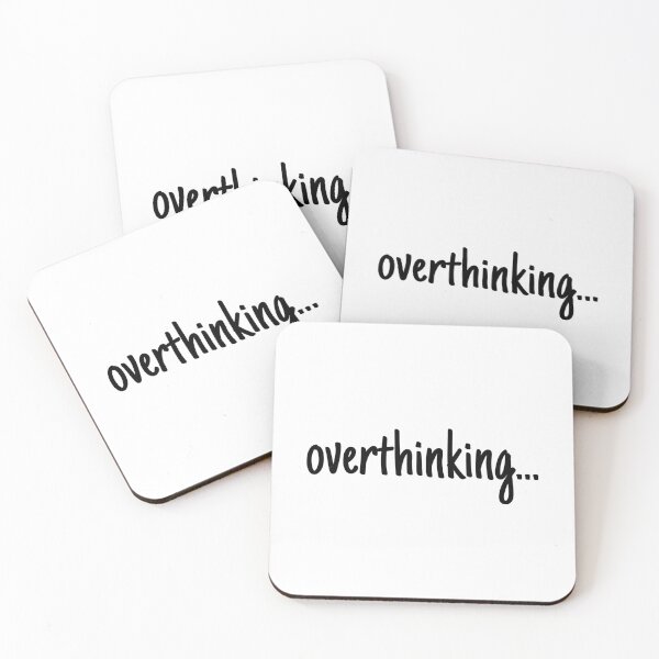 Item preview, I am currently overthinking... designed and sold by Therapy by Sen.