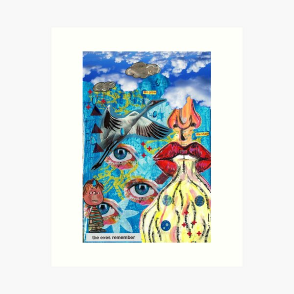 It's raining Art Print