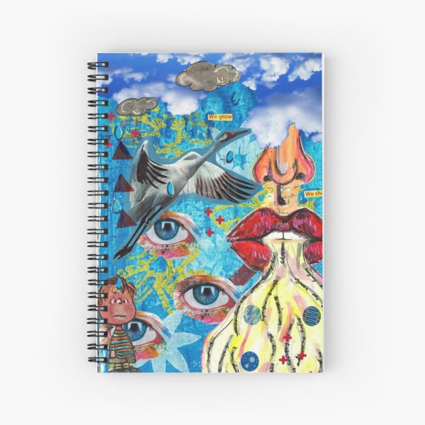 It's raining Spiral Notebook