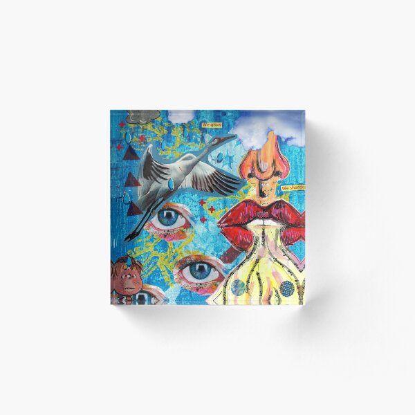 It's raining Acrylic Block