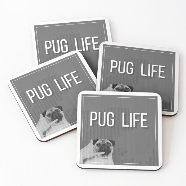 Item preview, Pug Life - Funny Pug On The Phone Design designed and sold by JoseyMiles.