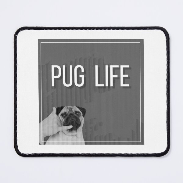 Item preview, Pug Life - Funny Pug On The Phone Design designed and sold by JoseyMiles.