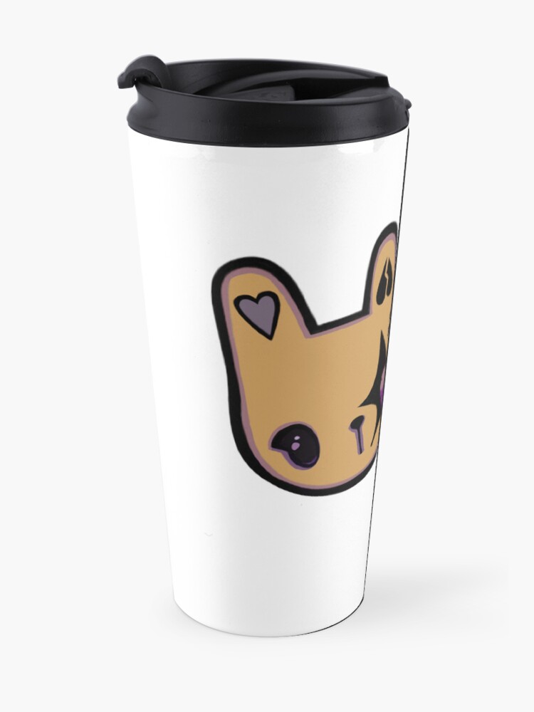 Alternate view of Attached Yellow Bunnies Travel Coffee Mug