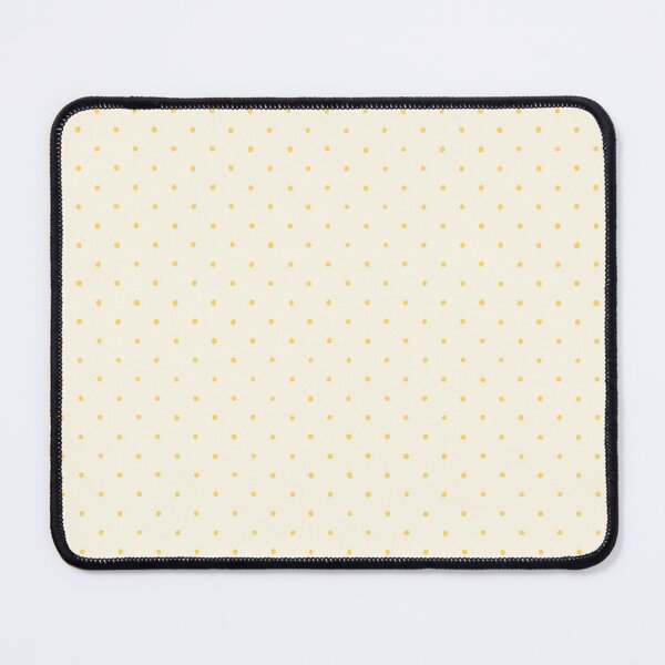 Item preview, swiss dots ivory cream and yellow designed and sold by ofbutterflies.