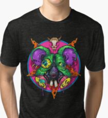 Camiseta de tejido mixto Huffer de queso psicodélico