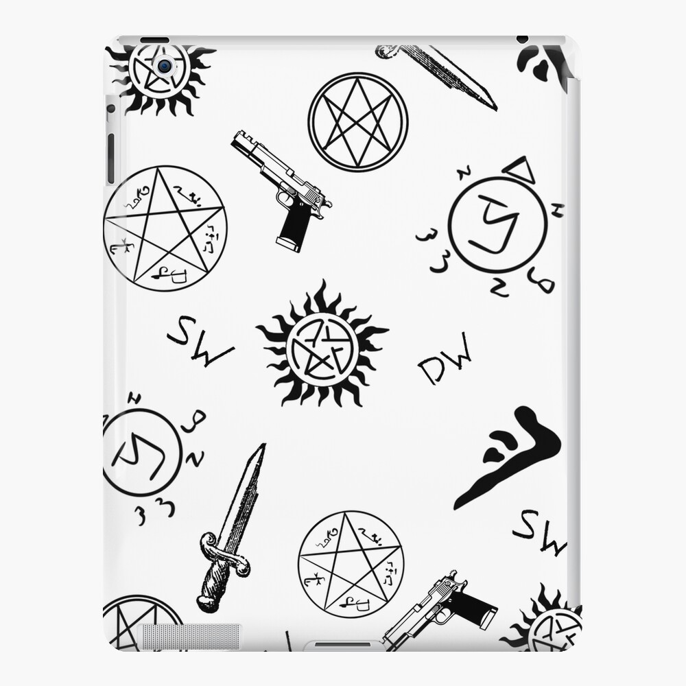 Supernatural Toon of Sam and Dean iPad Case & Skin for Sale by ecdato