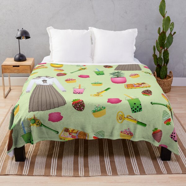 Item preview, Makoto Kino Tiled Pattern (Green) designed and sold by Zia Frazier.