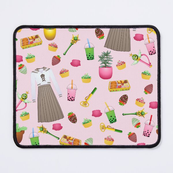 Item preview, Makoto Kino Tiled Pattern (Pink) designed and sold by Zia Frazier.