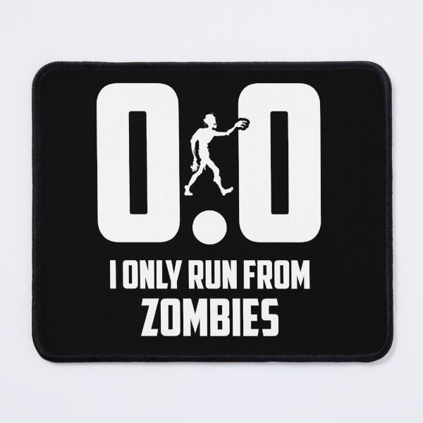 Item preview, I only run from zombies designed and sold by pnkpopcorn.