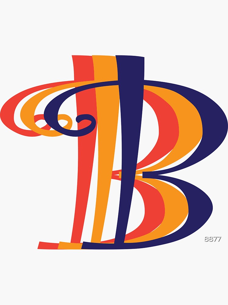 Pegatina «letter B Graffiti Letter B Graffiti Letter B Graffiti Letter ...