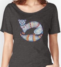 Fuzzy Ferret flounce Women's Relaxed Fit T-Shirt