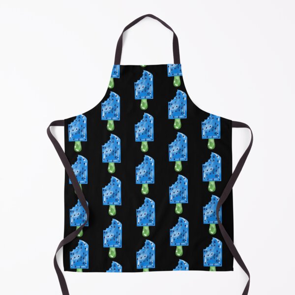 Item preview, Blue Watermelon Popsicle With Black Background designed and sold by missmann.