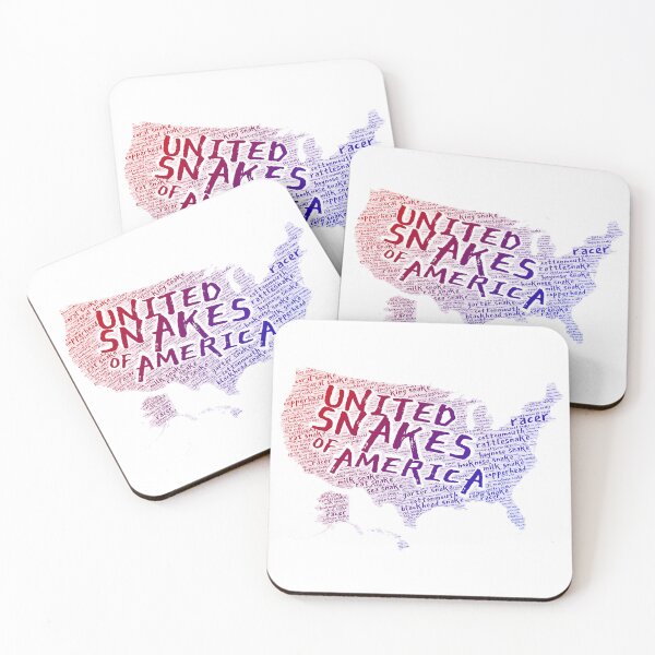 Item preview, United Snakes of America designed and sold by 3hornCreations.