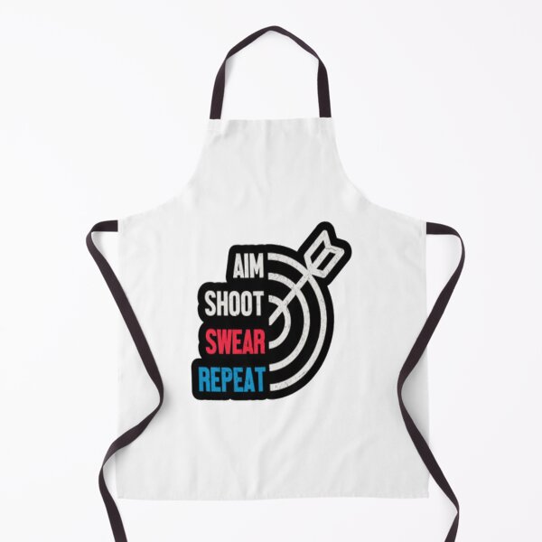 Item preview, Aim Shoot Swear Repeat   designed and sold by MaryMaster.