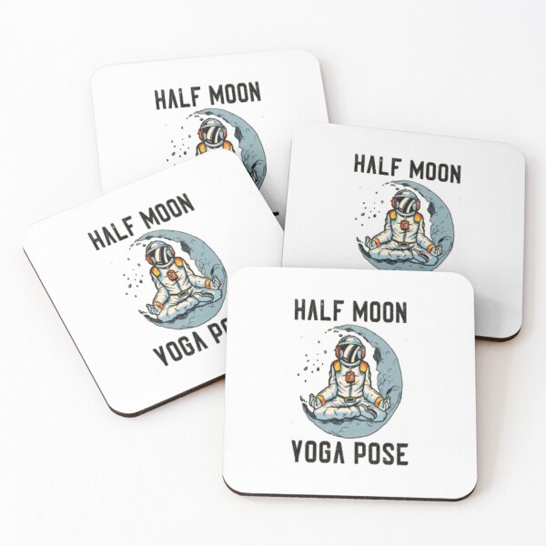 Item preview, Half Moon Yoga Pose  designed and sold by MaryMaster.