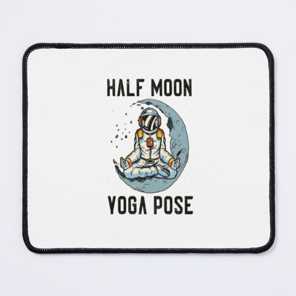 Item preview, Half Moon Yoga Pose designed and sold by MaryMaster.