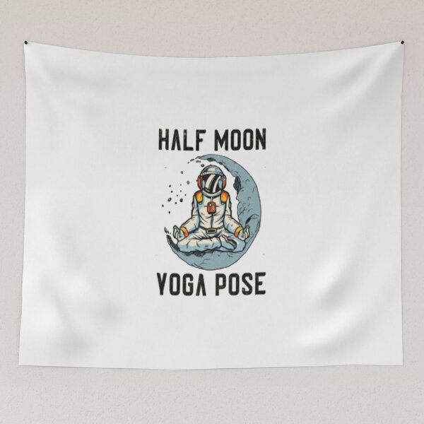 Item preview, Half Moon Yoga Pose  designed and sold by MaryMaster.