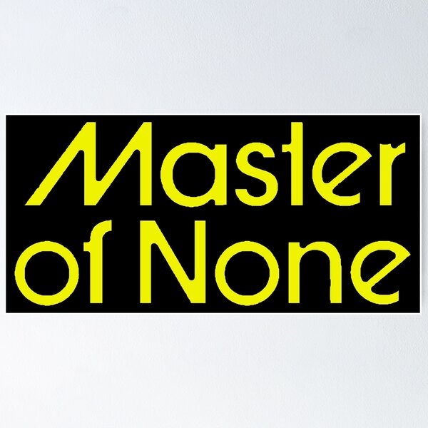 Item preview, Master of None designed and sold by FlynnHammonds.