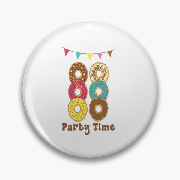 Item preview, Donut Party Time designed and sold by MaryMaster.