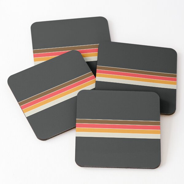 Item preview, Vintage Retro Stripes 70s Color Pattern designed and sold by ind3finite.