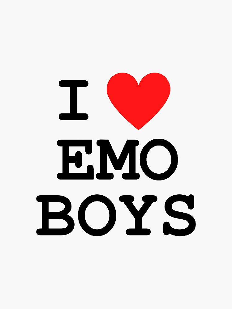 I Love Emo Boys  Pin for Sale by suns8