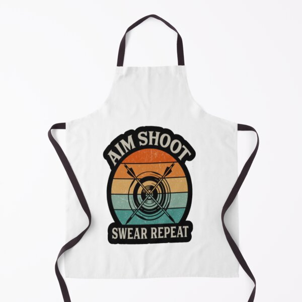 Item preview, Aim Shoot Swear Repeat designed and sold by MaryMaster.