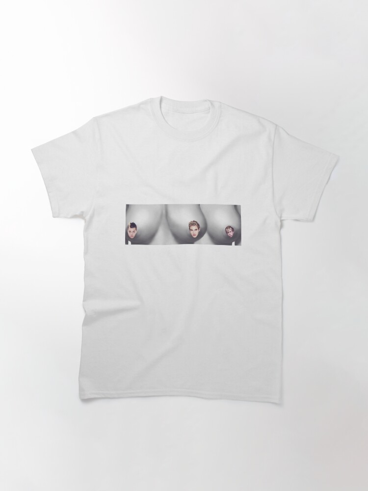 Alternate view of triple breasted women swim around town Classic T-Shirt